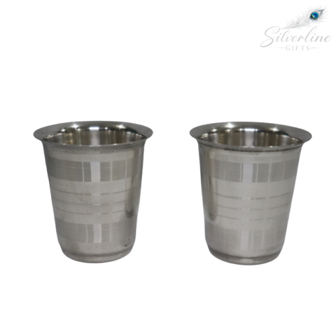 German Silver Fancy Glass